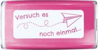 COLOP NIO School Motivstempel Versuch es 3,8 x 1,4 cm, 1 St.