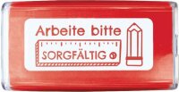 COLOP NIO School Motivstempel Arbeite sorgfältig 3,8...