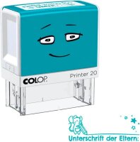 COLOP NIO School Motivstempel Unterschrift 3,8 x 1,4 cm,...