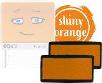 COLOP Stempelkissen Nio School orange 3,8 x 1,7 cm, 2 St.