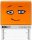 COLOP Stempelkissen Nio School orange 3,8 x 1,7 cm, 2 St.