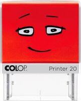 COLOP Stempelkissen Nio School brave red 3,8 x 1,7 cm, 2 St.