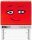 COLOP Stempelkissen Nio School brave red 3,8 x 1,7 cm, 2 St.