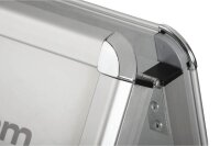 magnetoplan Kundenstopper SP silber DIN A0 2 Fächer 96,0 x 12,5 x 150,0 cm, 1 St.