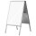 magnetoplan Kundenstopper SP silber DIN A0 2 Fächer 96,0 x 12,5 x 150,0 cm, 1 St.