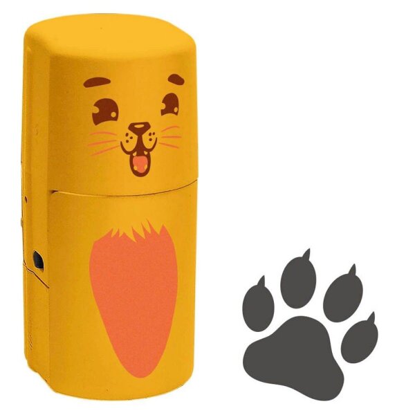 COLOP little NIO Cleany LEO Motivstempel-Set Pfote, 1 St.