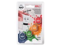 COLOP Stempelkissen Little Nio Classic noble blue, smooth...