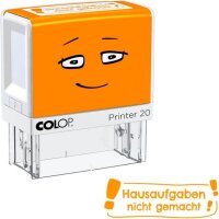 COLOP NIO School Motivstempel Hausaufgaben 3,8 x 1,4 cm,...