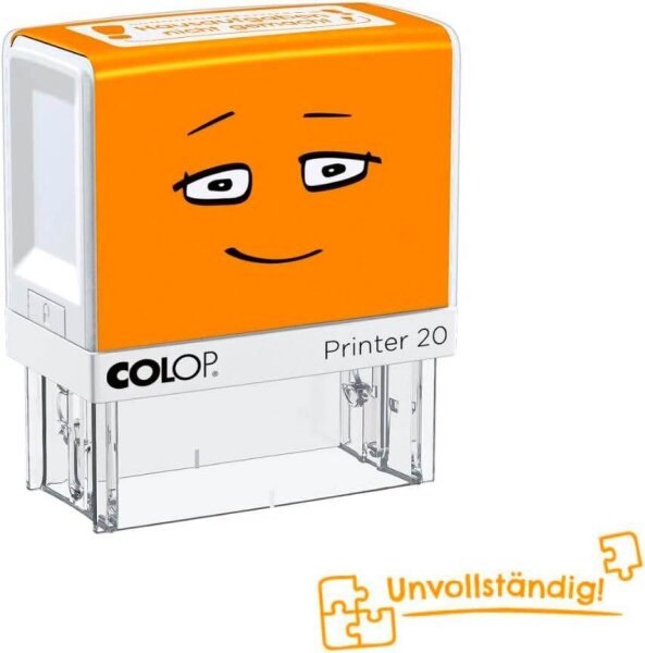 COLOP NIO School Motivstempel unvollständig 3,8 x 1,4 cm, 1 St.