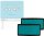 COLOP Stempelkissen Nio School fresh mint 3,8 x 1,7 cm, 2 St.