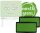 COLOP Stempelkissen Nio School smooth green 3,8 x 1,7 cm, 2 St.