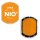 COLOP Ersatzstempelkissen Nio School orange 1,7 x 1,7 cm, 2 St.