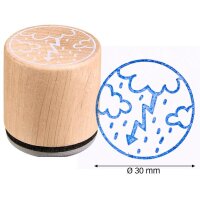 COLOP Woodies Motivstempel-Set Motivation 3,0 x 3,0 cm, 12 St.
