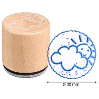 COLOP Woodies Motivstempel-Set Motivation 3,0 x 3,0 cm, 12 St.