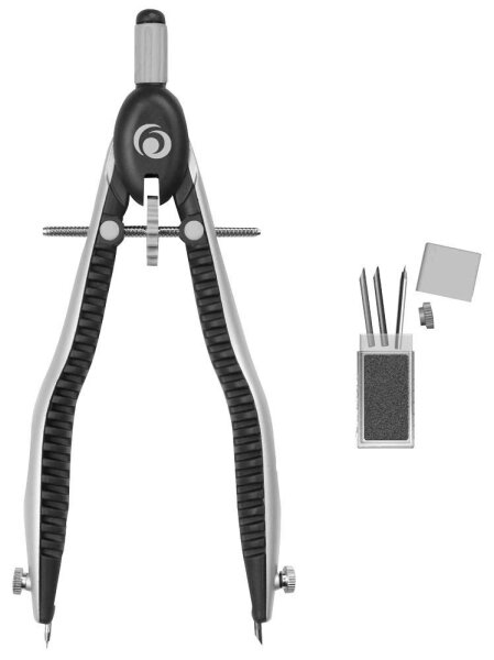 herlitz Zirkel my.pen schwarz, 1 St.
