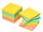 8 + 4 GRATIS: Post-it® Super Sticky Carnival Haftnotizen extrastark farbsortiert, 8 Blöcke + GRATIS 4 Blöcke