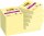 8 + 4 GRATIS: Post-it® Super Sticky Notes Haftnotizen extrastark gelb, 8 Blöcke + GRATIS 4 Blöcke