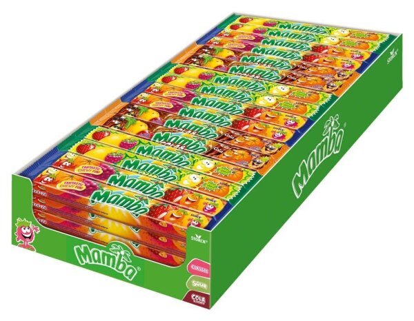 Mamba® Sortiert Kaubonbons 80x 4 St./ 8480,0 g, 80 St.