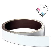 FRANKEN Magnetband weiß 1,5 cm x 10,0 m, 1 St.