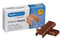 RAPESCO® Heftklammern 24/6, 1.000 St.