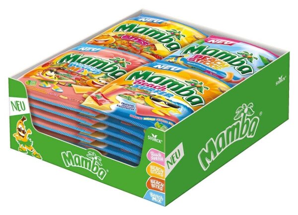 Mamba® Beach Sortiert Kaubonbons 32 St./5120,0 g, 32 St.