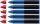 Schneider One Change Tintenrollerminen rot 0,6 mm 5 St.
