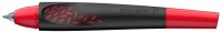 Schneider Breeze Tintenroller schwarz-rot 0,6 mm, Schreibfarbe: blau, 1 St.