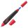 Schneider Breeze Tintenroller schwarz-rot 0,6 mm, Schreibfarbe: blau, 1 St.
