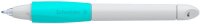 Schneider Base Ball Tintenroller hellgrau-türkis 0,6 mm, Schreibfarbe: blau, 1 St.