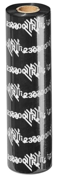 ZEBRA 5095 schwarz Thermo-Druckfolien, 12 Rollen
