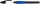 Schneider Base Ball Tintenroller schwarz-blau 0,6 mm, Schreibfarbe: blau, 1 St.
