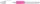 Schneider Base Ball Tintenroller hellgrau-pink 0,6 mm, Schreibfarbe: blau, 1 St.
