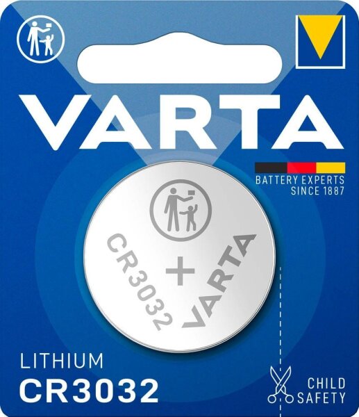 VARTA Knopfzelle CR3032 Lithium 3,0 V, 1 St.