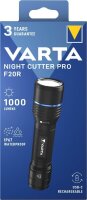 VARTA Night Cutter Pro F20R LED Taschenlampe schwarz 16,1 cm, 1000 Lumen, 1 St.
