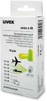 uvex x-fit Ohrstöpsel 37 dB Schaumstoff, 15 Paar