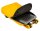 TUCANO Laptoptasche Laptop 15,6 Zoll, MacBook Pro 16 Zoll Stoff gelb, schwarz BK  ( BKGOM15-Y )