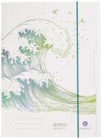 herlitz Sammelmappe Greenline DIN A4 Welle, 1 St.