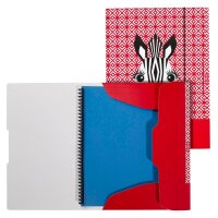 herlitz Sammelmappe Cute Animals DIN A4 Zebra, 1 St.