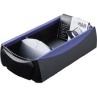 HAN Visitenkartenbox VIP-Set schwarz, für bis zu 500...