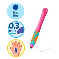 Pelikan griffix Tintenroller Lovely Pink 0,4 mm, Schreibfarbe: blau, 1 St.