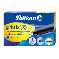 Pelikan griffix Tintenroller Lovely Pink 0,4 mm, Schreibfarbe: blau, 1 St.