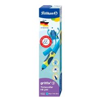Pelikan griffix Tintenroller Neon Blue 0,4 mm, Schreibfarbe: blau, 1 St.