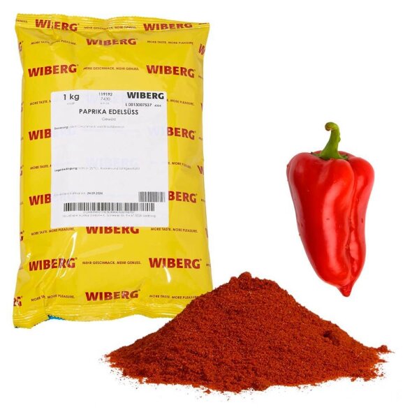 WIBERG  Paprika edelsüß Gewürz, 1,0 kg