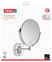 tesa Kosmetikspiegel VISIOON silber