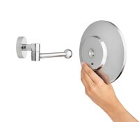 tesa Kosmetikspiegel beleuchtet VISIOON LED silber