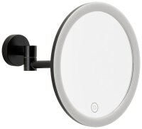 tesa Kosmetikspiegel beleuchtet VISIOON LED schwarz