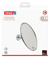 tesa Kosmetikspiegel beleuchtet VISIOON silber