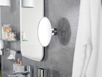 tesa Kosmetikspiegel beleuchtet VISIOON silber