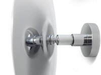 tesa Kosmetikspiegel beleuchtet VISIOON silber
