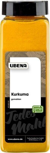UBENA  Kurkuma gemahlen Gewürz, 600,0 g